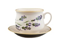 Šálka + podšálka LEVANDUĽA / POĽSKÝ PORCELÁN Šálka + podšálka LEVANDUĽA / POĽSKÝ PORCELÁN