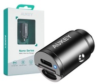 AUKEY CC-A4 MINI NABÍJAČKA DO AUTO 2xUSB-C 30W AUKEY CC-A4 MINI NABÍJAČKA DO AUTO 2xUSB-C 30W