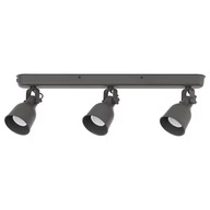 IKEA HEKTAR Stropné svietidlo s 3 reflektormi tmavošedá IKEA HEKTAR Stropné svietidlo s 3 reflektormi tmavošedá