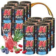 Rafi krmivo pre psov jahňacie 24x800g Rafi krmivo pre psov jahňacie 24x800g
