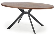 Rustikálny obývací stôl LOCARNO vo farbe orech čierny