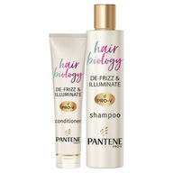 Pantene Hair Biology De-frizz šampón + kondicionér Pantene Hair Biology De-frizz šampón + kondicionér