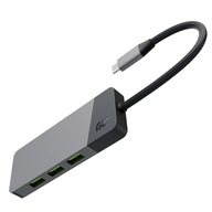 GREEN CELL HUB USB-C ADAPTÉR GC CONNECT 7IN1 (3XUSB