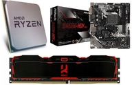 Procesor AMD Ryzen 3 1200 + základná doska B450M + 8 GB RAM