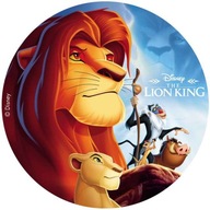 Tortová oblátka LION KING dekorácia PEČENIE 20cm Tortová oblátka LION KING dekorácia PEČENIE 20cm