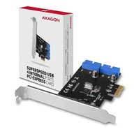 USB 3.2 ovládač AXAGON PCEU-034VL 4 x USB 3.2 LP USB 3.2 ovládač AXAGON PCEU-034VL 4 x USB 3.2 LP