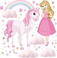 NÁLEPY NA STENU PRINCESS KORSE 50x100cm KS4 NÁLEPY NA STENU PRINCESS KORSE 50x100cm KS4
