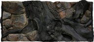 ATG amazonské pozadie 80 x 40 cm biotop koreňovej skaly