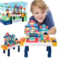 Dumel DUMI Blocks VZDELÁVACÍ STôL s 80 blokmi 18M+ Dumel DUMI Blocks VZDELÁVACÍ STôL s 80 blokmi 18M+