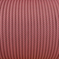 Dynamické lano Tendon Smart Lite 9,8 mm NA METER, dĺžka 10 m, červené, šedé