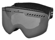 Blizzard 983 DAZO čierne strieborné zrkadlové okuliare + izb