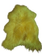 Koberec Pravá islandská ovca žltá 100 cm