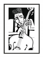 OBRAZOVÝ PLAGÁT V RÁME 33x43 cm Jazz P815 OBRAZOVÝ PLAGÁT V RÁME 33x43 cm Jazz P815
