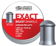 JSB EXACT BEAST SHOT 4,52 mm MATRIX 0 SUPER HEAVY JSB EXACT BEAST SHOT 4,52 mm MATRIX 0 SUPER HEAVY