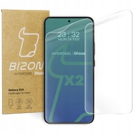 Hydrogélová fólia Bizon pre Galaxy S23, 2 kusy Hydrogélová fólia Bizon pre Galaxy S23, 2 kusy