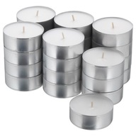 IKEA GLIMMA NEVCENTROVANÁ SVIEČKA SVIEČKA sada 24 ks. IKEA GLIMMA NEVCENTROVANÁ SVIEČKA SVIEČKA sada 24 ks.