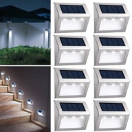 8x LED SOLÁRNA LAMPA NA SCHODY, VÝŠKY, PLOT 8x LED SOLÁRNA LAMPA NA SCHODY, VÝŠKY, PLOT