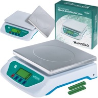 ELEKTRONICKÁ VÁHA PREDAJŇA, KUCHYŇA, STRAVOVANIE 30KG / 1g, POČÍTANIE KUSOV ELEKTRONICKÁ VÁHA PREDAJŇA, KUCHYŇA, STRAVOVANIE 30KG / 1g, POČÍTANIE KUSOV