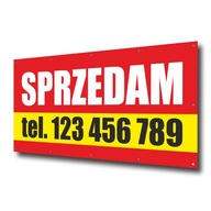 BANNER Predám pozemok, dom na prenájom, SILNÝ 2x1m, Inzercia, Odolný, Plachta BANNER Predám pozemok, dom na prenájom, SILNÝ 2x1m, Inzercia, Odolný, Plachta