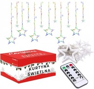 Svetelný záves LED Star Lights Multicolor 2m + diaľkové ovládanie GL2005 Svetelný záves LED Star Lights Multicolor 2m + diaľkové ovládanie GL2005