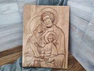 Basreliéf Svätá rodina V darček svadobný obraz