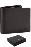 Peňaženka A70 HUGO BOSS, čierna, prírodná koža
