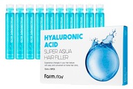 Vlasové ampulky s kyselinou hyalurónovou Farmstay Super Aqua Filler 10*13ml Vlasové ampulky s kyselinou hyalurónovou Farmstay Super Aqua Filler 10*13ml