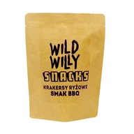 Wild Willy Snacks BBQ ryžové krekry 50g