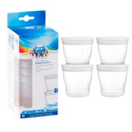 CANPOL Veká na dózy na potraviny 4 x 180 ml CANPOL Veká na dózy na potraviny 4 x 180 ml