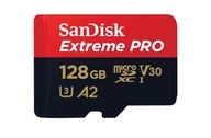 Karta Extreme Pro microSDXC 128 GB 200/90 MB/s A2 V