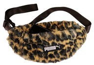 PUMA plyšová leopardí taška cez pás PUMA plyšová leopardí taška cez pás