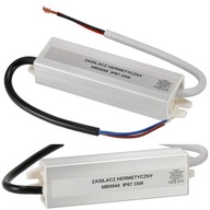 Vodotesný LED zdroj 1,25A 15W 12V IP67 Vodotesný LED zdroj 1,25A 15W 12V IP67