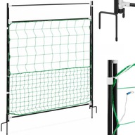 Dverová brána na pletivový plot pre hydinové sliepky, 125 x 86 cm