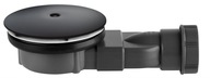 Radaway R400 SLIM Black - čierny sifón na vaničku