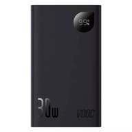 Powerbanka Baseus Adaman 2, 20000mAh, 30W, 3xUSB, USB-C (čierna)