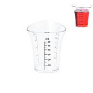 Odmerka na odmeranie - pohár, 60 ml