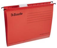 Závesné priečinky ESSELTE CLASSIC (25 ks) červené