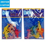 ŽIARENÉ DINOSAURY - 6 ks. ŽIARENÉ DINOSAURY - 6 ks.