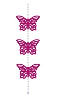 Motýle 2 GARLAND prívesok dekor OPENwork fira dekor