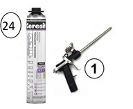 CERESIT WHITETEQ FOAM 750ml 24ks + PIST CERESIT WHITETEQ FOAM 750ml 24ks + PIST
