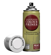 Army Painter Primer Matt White základný náter v spreji Army Painter Primer Matt White základný náter v spreji