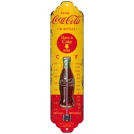 Coca-Cola teplomer - vo fľašiach Yellow Drink Bar