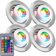 4x RGB LED OSVETLENIE DO IZBY PRE tínedžerov 4x RGB LED OSVETLENIE DO IZBY PRE tínedžerov