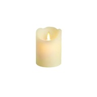 LED sviečka, pohyblivý plameň, voskový krém, 10 cm, na batérie LED sviečka, pohyblivý plameň, voskový krém, 10 cm, na batérie