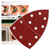 Delta brúsny papier Bosch 102x62/93 gr.60 10 ks