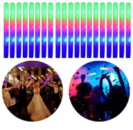 LED GLOW BON S ŠPONGOVÝM SVETELNÝM MEČOM NA SVADBU, DJ PARTY, 40 KS LED GLOW BON S ŠPONGOVÝM SVETELNÝM MEČOM NA SVADBU, DJ PARTY, 40 KS