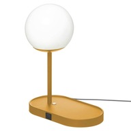 MODERNÁ STOLNÁ LAMPA na USB zlatá 27x33 cm