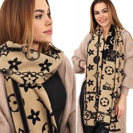 ELEGANTNÝ DVOJSTRÚNOVÝ HVIEZDOVÝ ŠÁL, TMAVÝ 2265 ELEGANTNÝ DVOJSTRÚNOVÝ HVIEZDOVÝ ŠÁL, TMAVÝ 2265