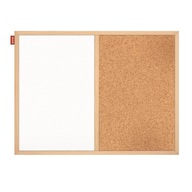 Magnetická korková tabuľa 60x40, typ duo combi Magnetická korková tabuľa 60x40, typ duo combi