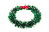 Zelený veniec vianočná dekorácia 33 cm